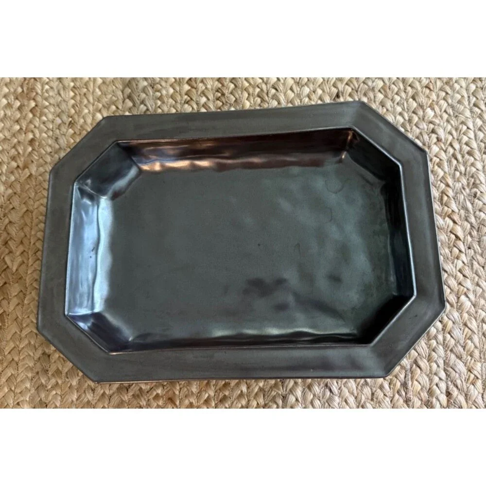 Juliska Pewter Stoneware Large Rectangular Baker 15